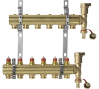 Комплект коллекторов Danfoss FHF-2 set , 6 выходов 088U0706 049503