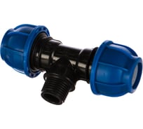 Тройник с наружной резьбой UNIO ШК 20x1/2x20 77020000020M012b