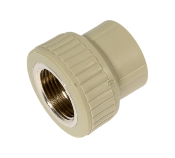 Комбинированная муфта LAMMIN ppr вр 25x3/4" 125/25 серый Lm31043025020G 1