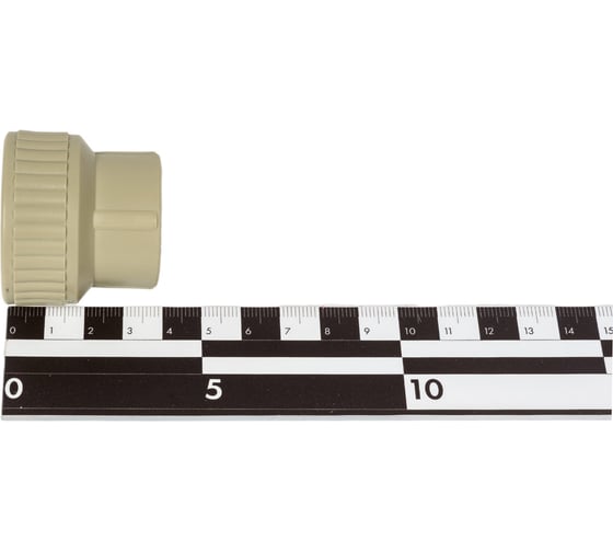 Комбинированная муфта LAMMIN ppr вр 25x3/4" 125/25 серый Lm31043025020G