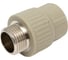 Комбинированная муфта LAMMIN ppr нр 20x1/2" 180/30 серый Lm31041020015G 1