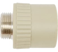 Комбинированная муфта LAMMIN ppr нр 32x3/4" 80/20 серый Lm31041032020G