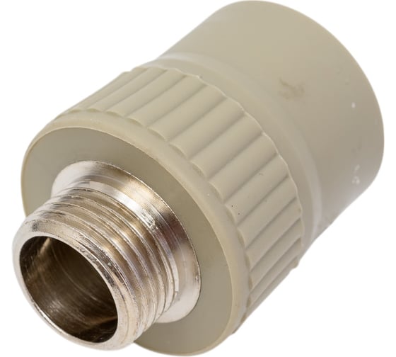 Комбинированная муфта LAMMIN ppr нр 25x1/2" 150/25 серый Lm31041025015G