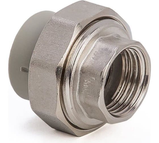Разъемная муфта LAMMIN ppr вр 20x1" 140/20 серый Lm31062020025G