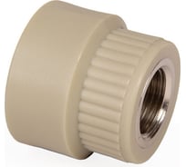 Комбинированная муфта LAMMIN ppr вр 32x1/2" 120/30 серый Lm31043032015G