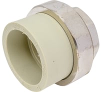 Разъемная муфта LAMMIN ppr вр 50x1_1/2" 33/3 серый Lm31062050040G