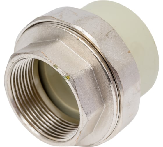 Разъемная муфта LAMMIN ppr вр 50x1_1/2" 33/3 серый Lm31062050040G