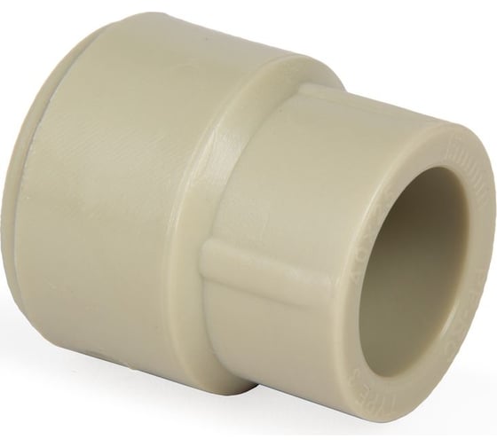 Переходная муфта LAMMIN ppr нар/вн 40x25 250/50 серый Lm31032040025G 1
