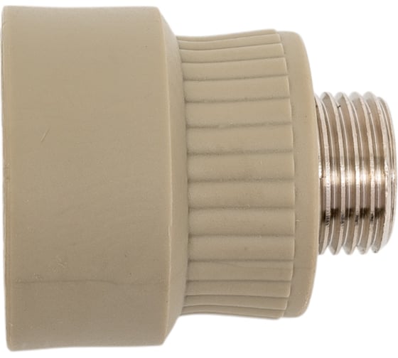 Комбинированная муфта LAMMIN ppr нр 32x1/2" 80/20 серый Lm31041032015G