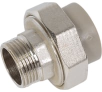 Разъемная муфта LAMMIN ppr нр 25x3/4" 135/15 серый Lm31061025020G