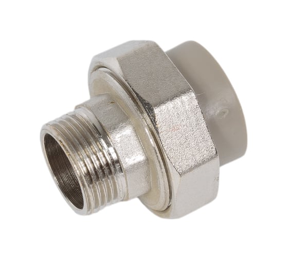 Разъемная муфта LAMMIN ppr нр 25x3/4" 135/15 серый Lm31061025020G 1