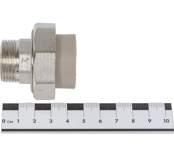 Разъемная муфта LAMMIN ppr нр 25x3/4" 135/15 серый Lm31061025020G