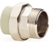 Разъемная муфта LAMMIN ppr нр 32x1 1/4" 45/5 серый Lm31061032032G