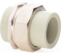 Разборное соединение LAMMIN ppr труба/труба 32 60/5 серый Lm31063032032G