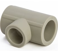 Тройник LAMMIN ppr перех. 75x50x75 16/4 серый Lm31033755075G