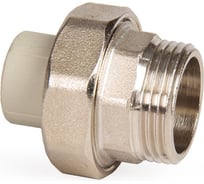 Разъемная муфта LAMMIN ppr нр 20x1" 80/20 серый Lm31061020025G