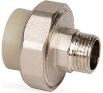 Разъемная муфта LAMMIN ppr нр 25x1/2" 120/20 серый Lm31061025015G