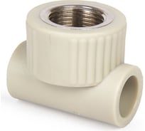 Тройник LAMMIN ppr комбин. вр 20x3/4" 75/15 серый Lm31047020020G