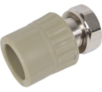 Муфта LAMMIN ppr с накидной гайкой 25x3/4" 100/20 серый Lm31045025020G