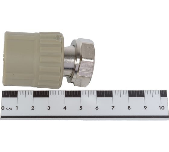 Муфта LAMMIN ppr с накидной гайкой 25x3/4" 100/20 серый Lm31045025020G