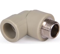 Угольник LAMMIN ppr комбин. нр 20x1/2" 125/25 серый Lm31051020015G