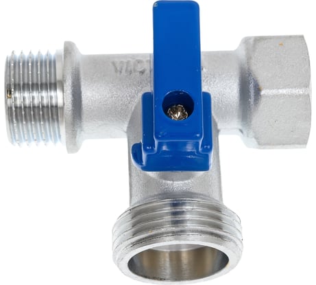 Шаровой кран Victoria 3-х проходной 1/2г-3/4ш-1/2ш 61-204