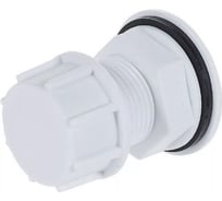 Отвод (врезка) для резервуаров с заглушкой, пластик 3/4" (5шт) VIVALDO ШГ444444