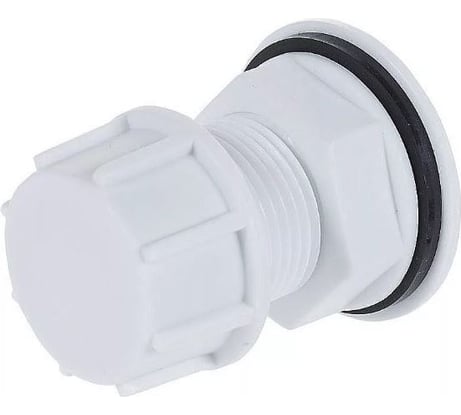 Отвод (врезка) для резервуаров с заглушкой, пластик 3/4" (5шт) VIVALDO ШГ444444