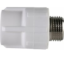Комбинированная муфта Политэк наружная резьба ПП 63x2 9000006302