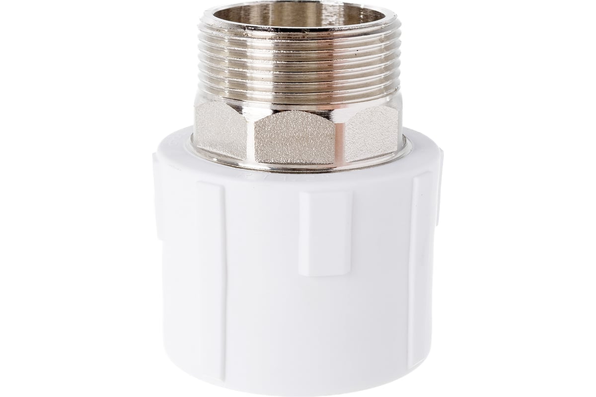 Комбинированная муфта Политэк наружная резьба ПП 50x1 1/2 9000050112 ...