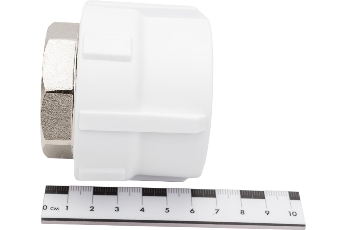 Комбинированная муфта Политэк внутренняя резьба ПП 50x1 1/2 9100050112 ...