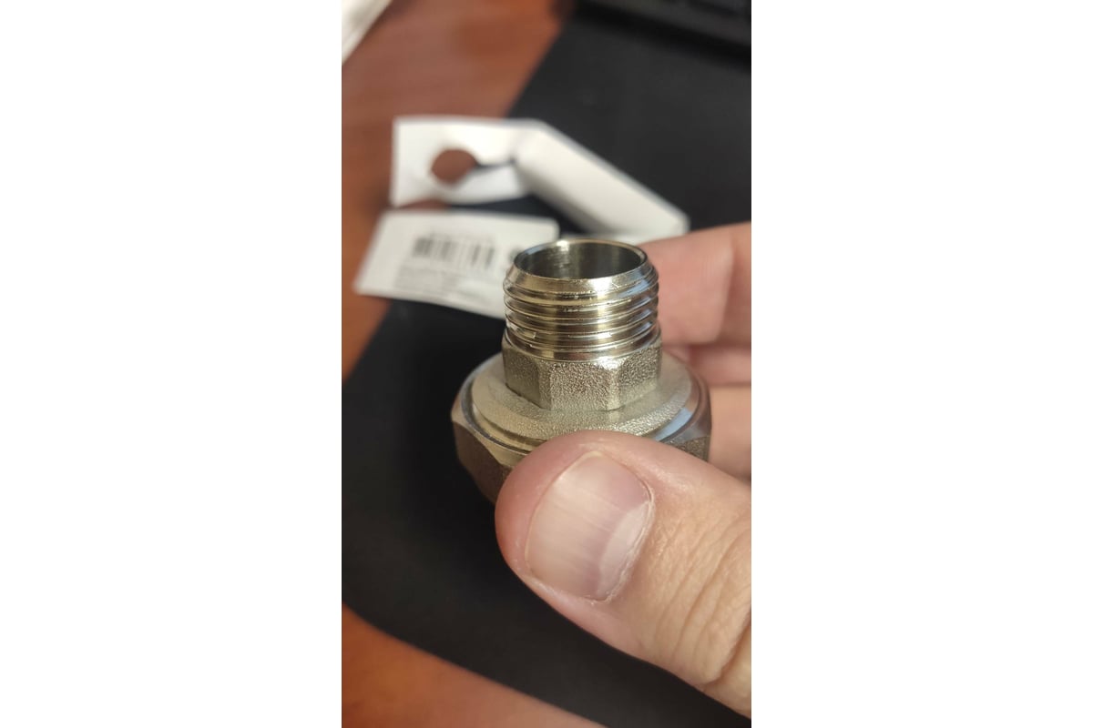 Разъемная муфта с наружной резьбой Политэк ПП 20х1/2 9800002012 ...