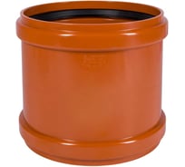 Двухраструбная муфта наружной канализации Ostendorf ПВХ, 315 мм 225510