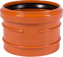Насадная муфта наружной канализации Ostendorf ПВХ, 160 мм 222810