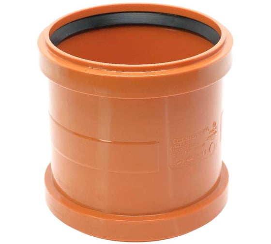 Ремонтная муфта наружной канализации Ostendorf ПВХ, 125 мм 221500
