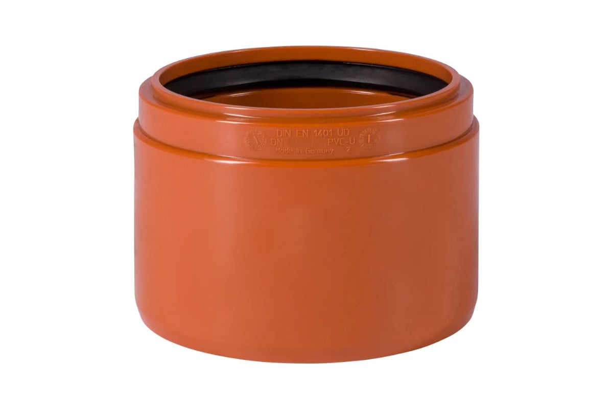 Переход на муфту бетонной трубы для наружной канализации Ostendorf ПВХ ...