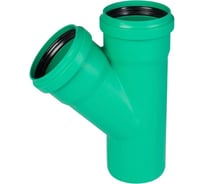 Тройник ливневой канализации Ostendorf 200/160, 45 градусов 772560