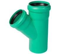 Тройник ливневой канализации Ostendorf 125/110, 45 градусов 772340