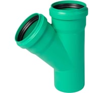 Тройник ливневой канализации Ostendorf 125/125, 45 градусов 772440