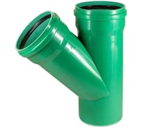 Тройник ливневой канализации Ostendorf 400/400, 45 градусов 772990