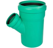 Тройник ливневой канализации Ostendorf 315/160, 45 градусов 772850