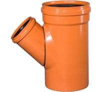 Тройник наружной канализации Ostendorf 45 градусов, 400х250 226320