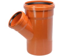 Тройник наружной канализации Ostendorf 45 градусов, 200х125 223320