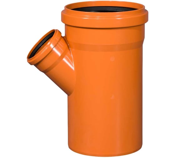 Тройник наружной канализации Ostendorf 45 градусов, 250х125 224330