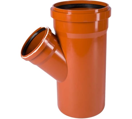 Тройник наружной канализации Ostendorf 45 градусов, 250х160 224320
