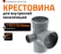Двухплоскостная крестовина Ostendorf 87 градусов, 110х110х50, левая 115950 2