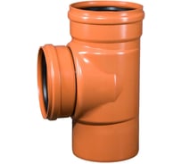 Тройник наружной канализации Ostendorf 87 градусов, 400х400 226400