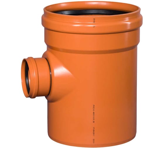 Тройник наружной канализации Ostendorf 87 градусов, 400х160 226440