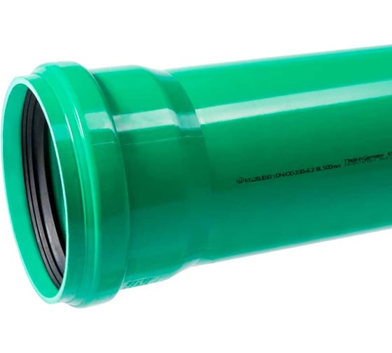 Труба ливневой канализации Ostendorf 200х5000 мм 770680 1