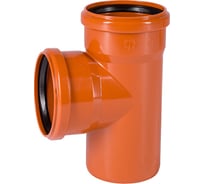 Тройник наружной канализации Ostendorf 87 градусов, 160х125 222410